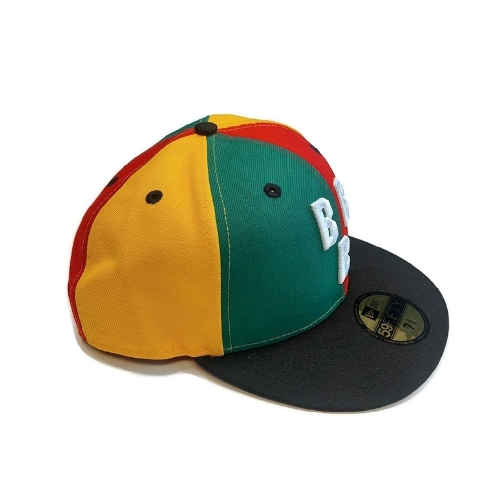 59Fifty New Era Birmingham Black Barons Just Caps Negro League Fitted Sz 7 3/4 - Picture 3 of 7
